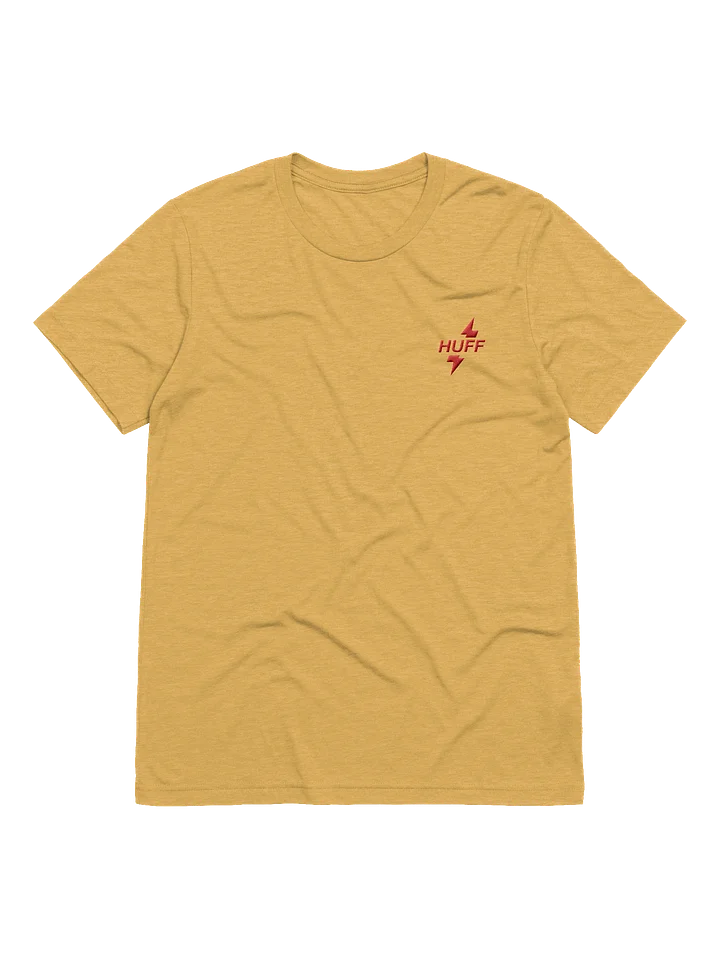 Huff Bolt Short Sleeve T-Shirt Yellow (Small Logo) product image (1)