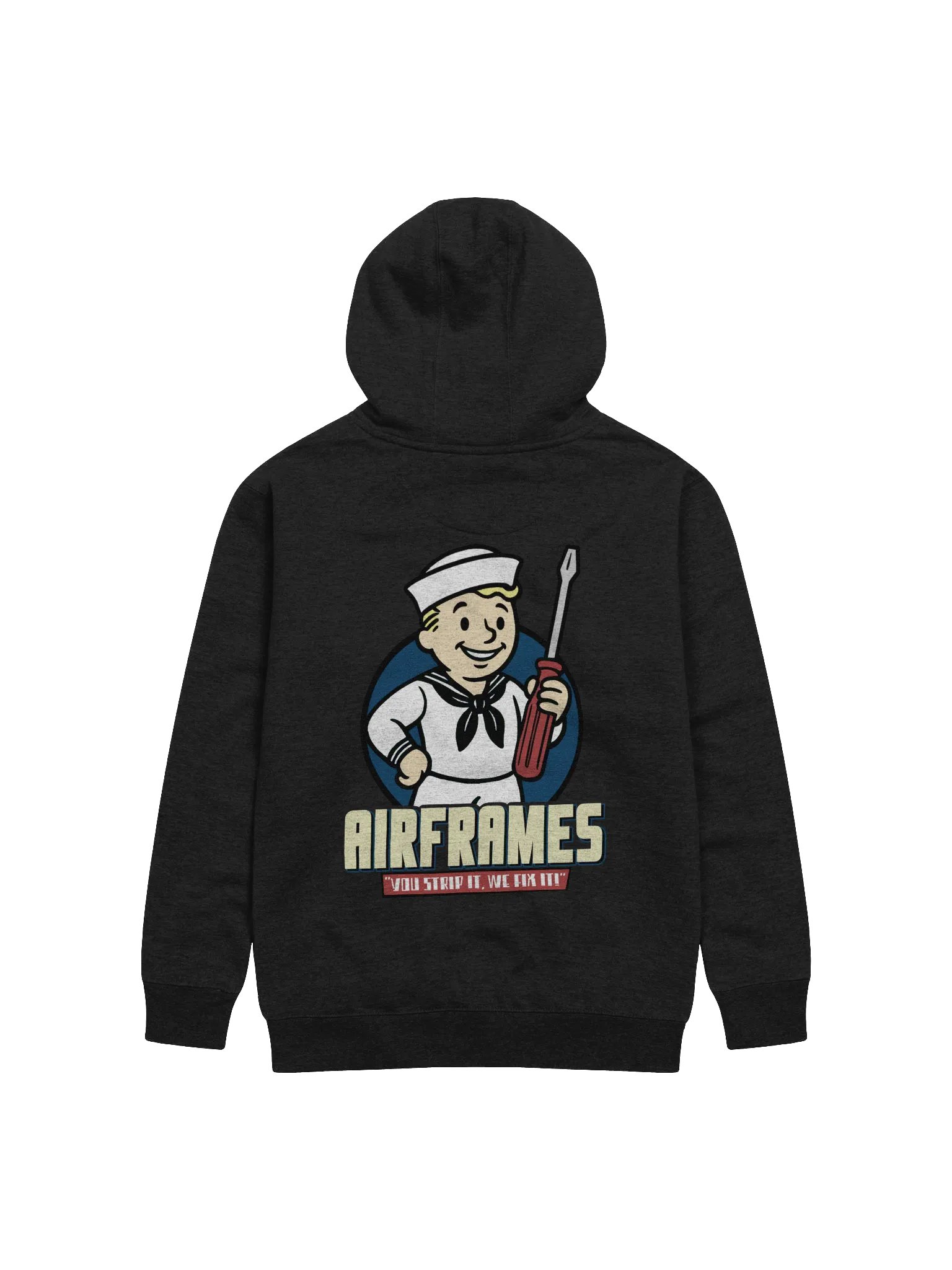 "AIRFRAMES: Strip it" Hoodie product image (1)
