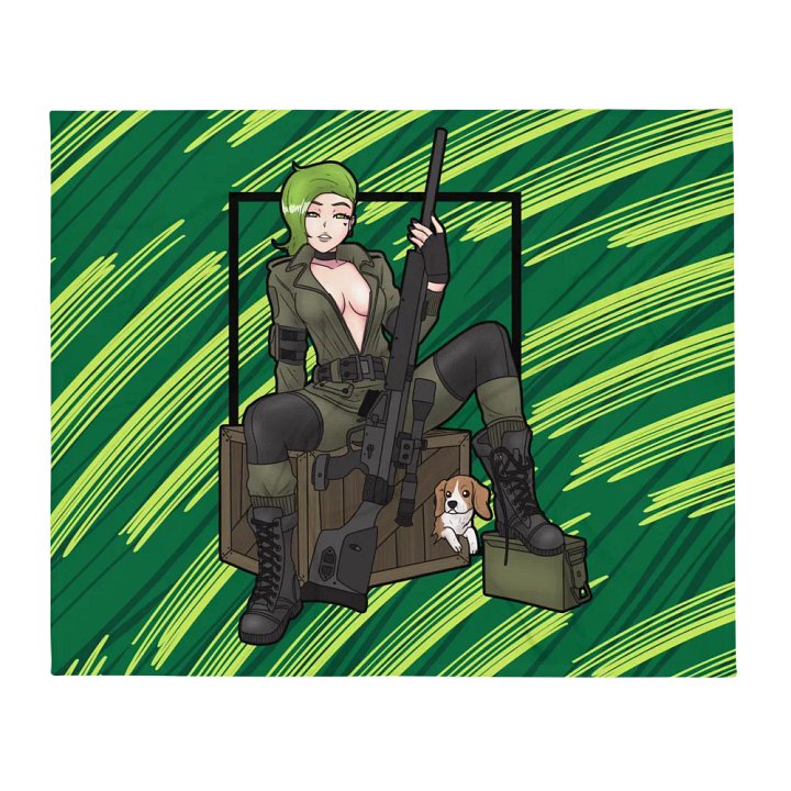 Sniper Wolf Pickle Chan Blanket product image (13)