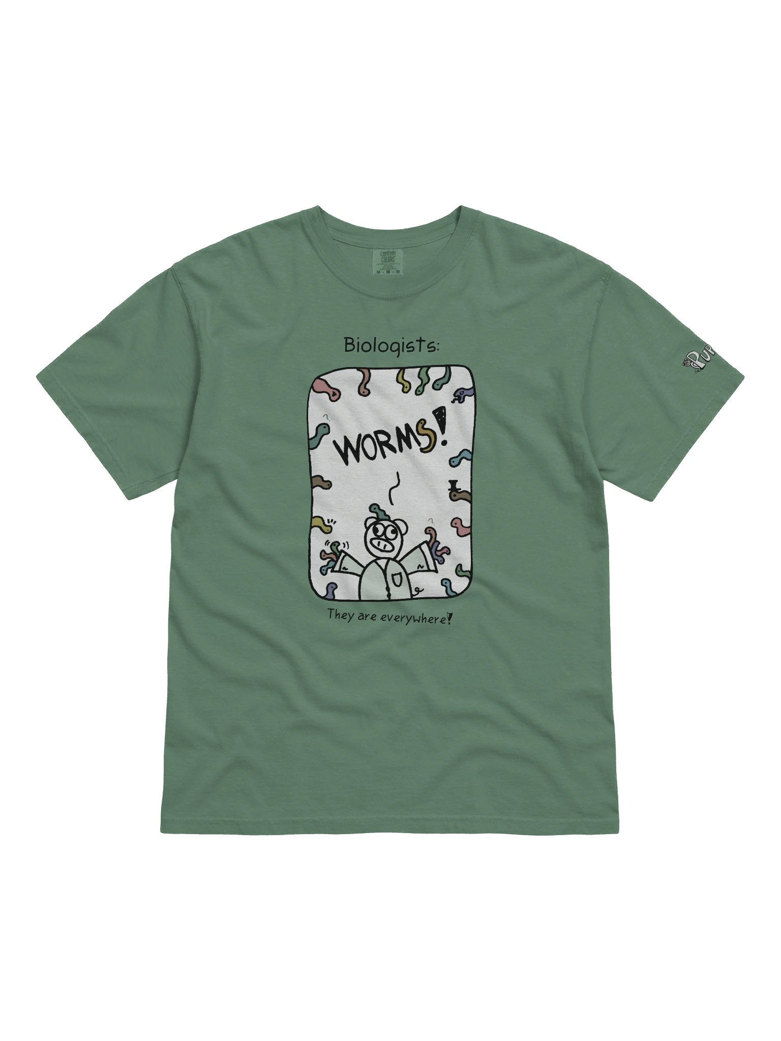 'Biologists' Pupsies! Heavyweight T-Shirt product image (1)