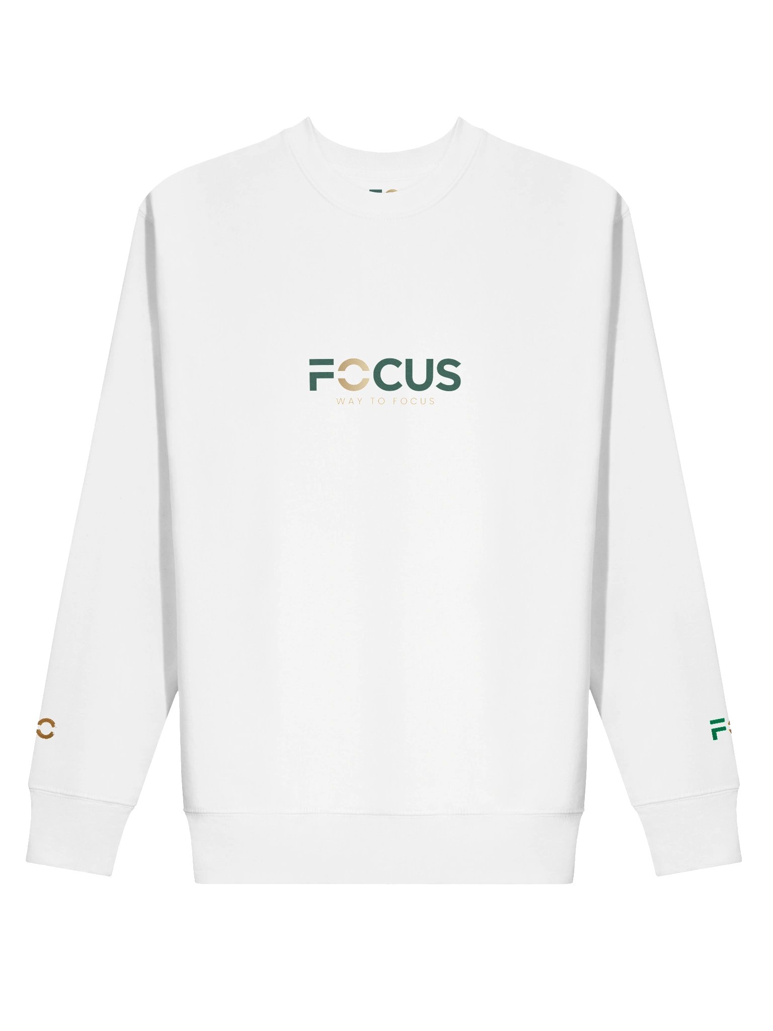 FOCUS Sweatshirt — White product image (2)