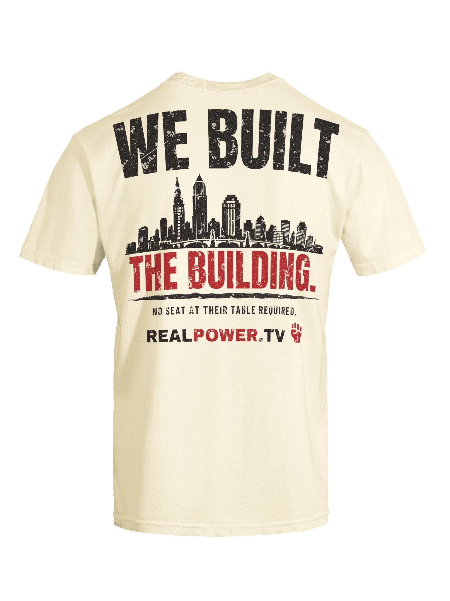 WE BUILT THE BUILDING. Tee — The Saying Wall product image (11)