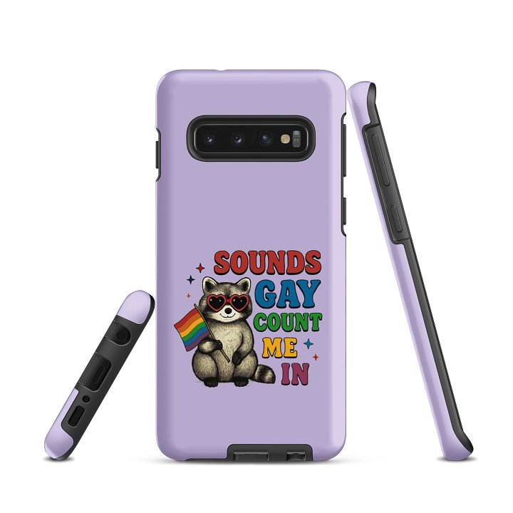 Pride Raccoon Samsung Case product image (1)