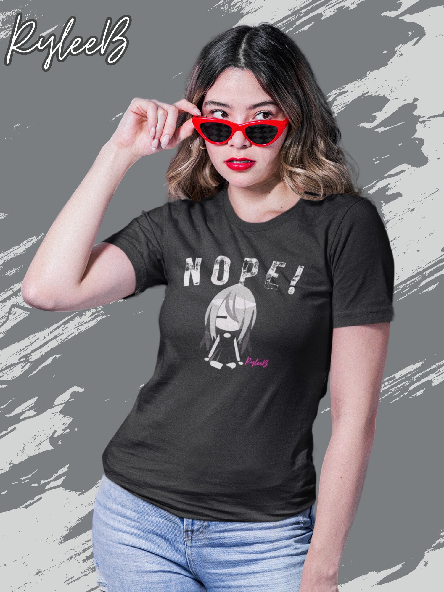 Sassy t-shirt - NOPE! by RyleeB product image (2)