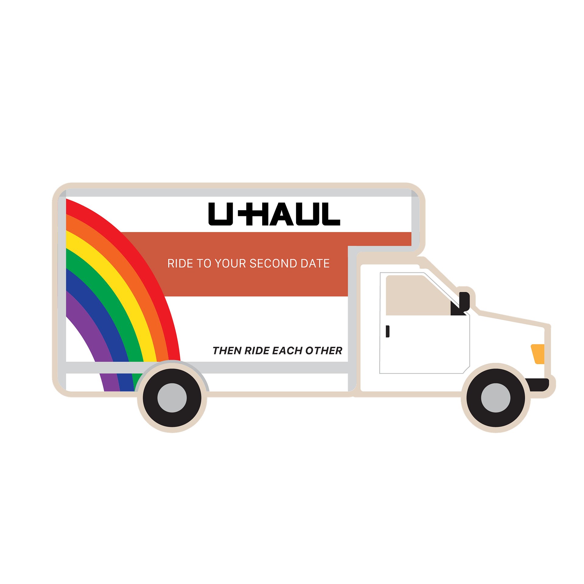 U-Haul Sticker | Funny Gay Sticker product image (1)