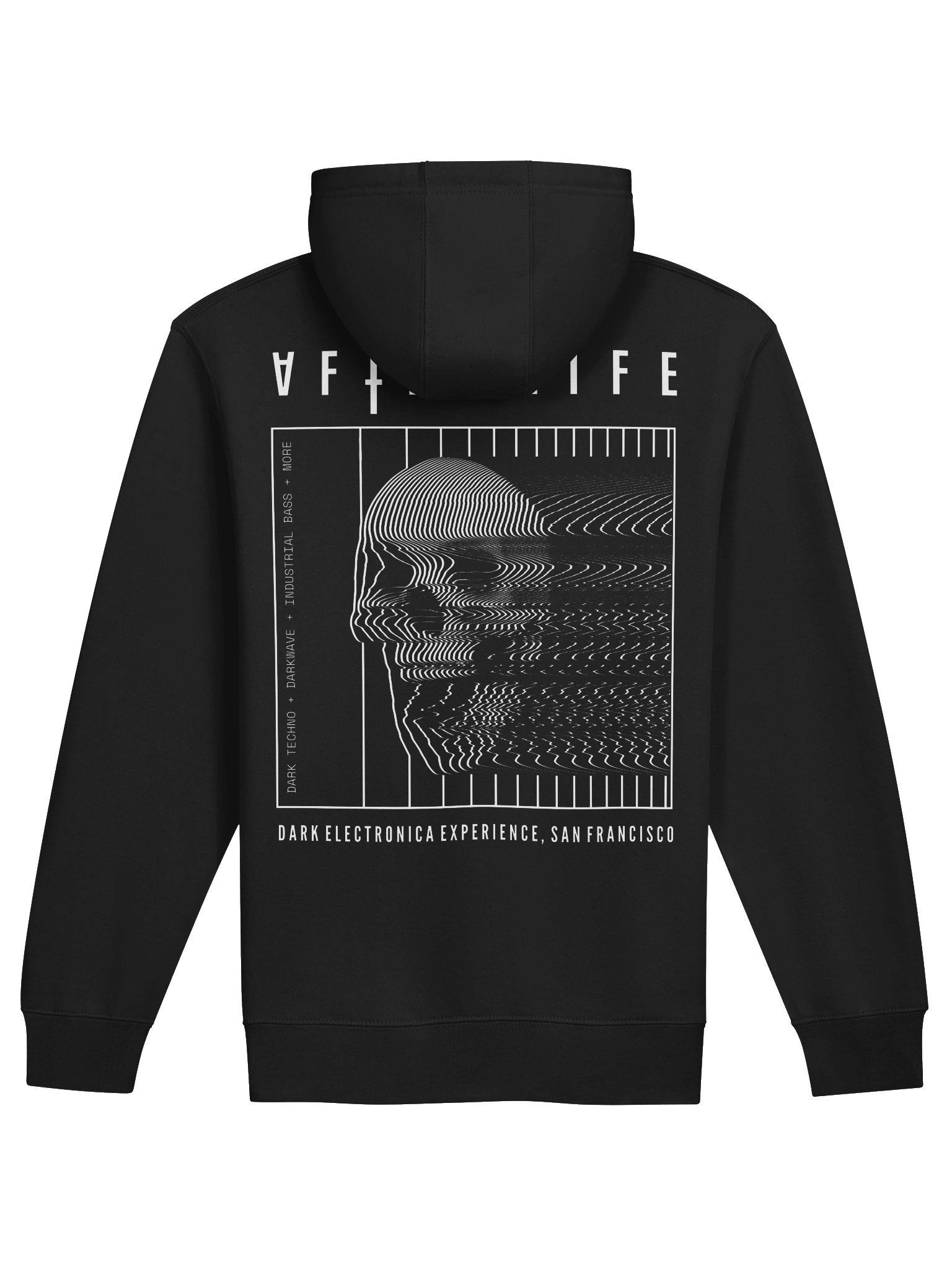 After Life Acid Skull Zip Hoodie product image (1)