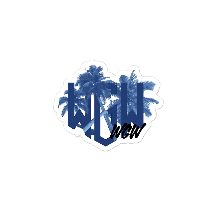 Blue Summer Vibes Vinyl Sticker | Summer Collection product image (2)
