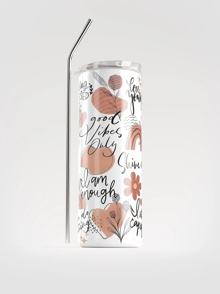 Positive Affirmations Tumbler product image (1)