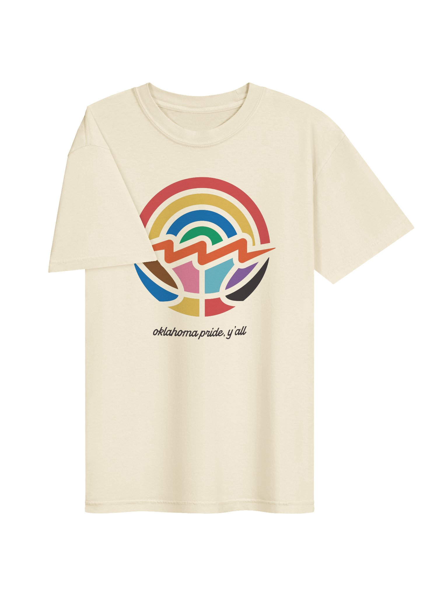 Oklahoma Love and Thunder Pride Tee product image (5)