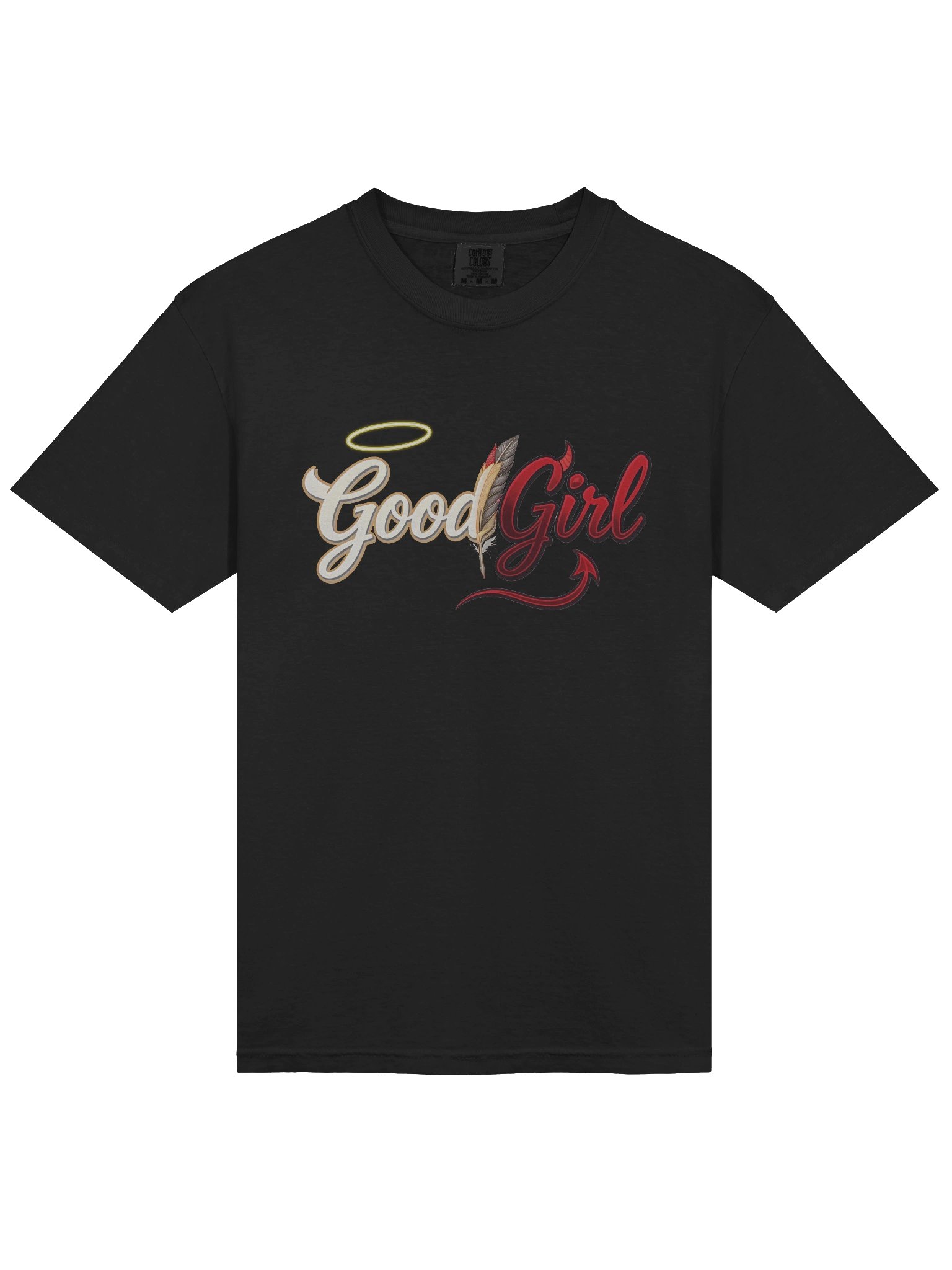 Good Girl Tee | Angel vs Devil Edition | Comfort Colors 1717 Streetwear product image (5)