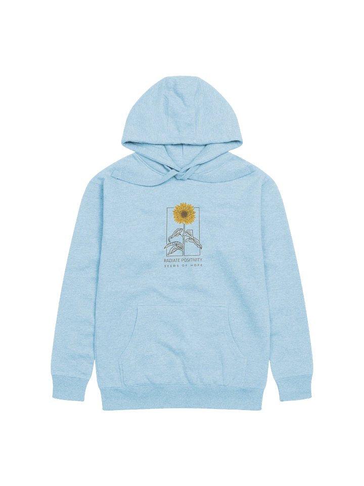 Radiant Sunflower Positivity Hoodie product image (1)