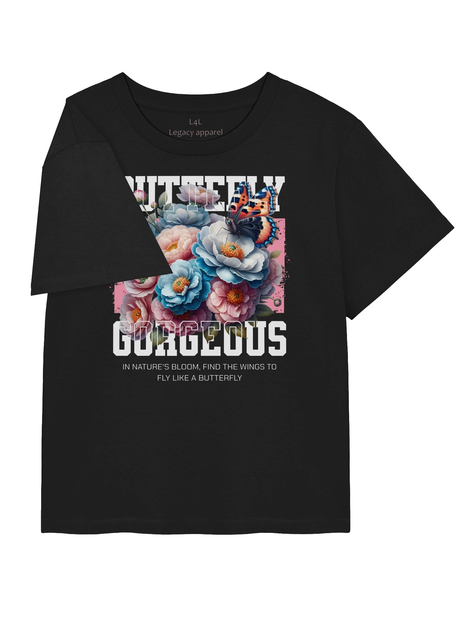 L4L "Butterfly Courage" oversized Tee product image (3)