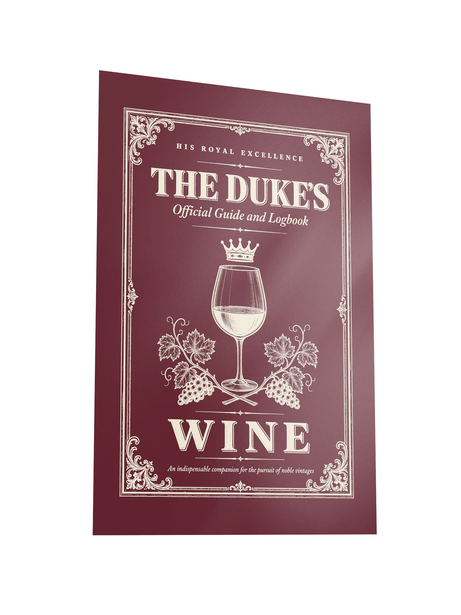 The Wine Volume - Cover Print view 3