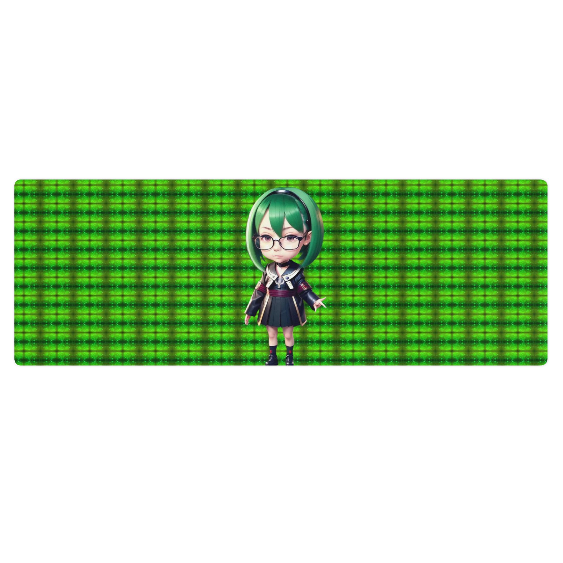 (Green CHIBI) K Yoga Mat product image (1)