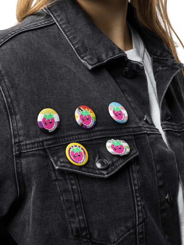 Raspberry Jam Pins (Pride Set #2) product image (3)