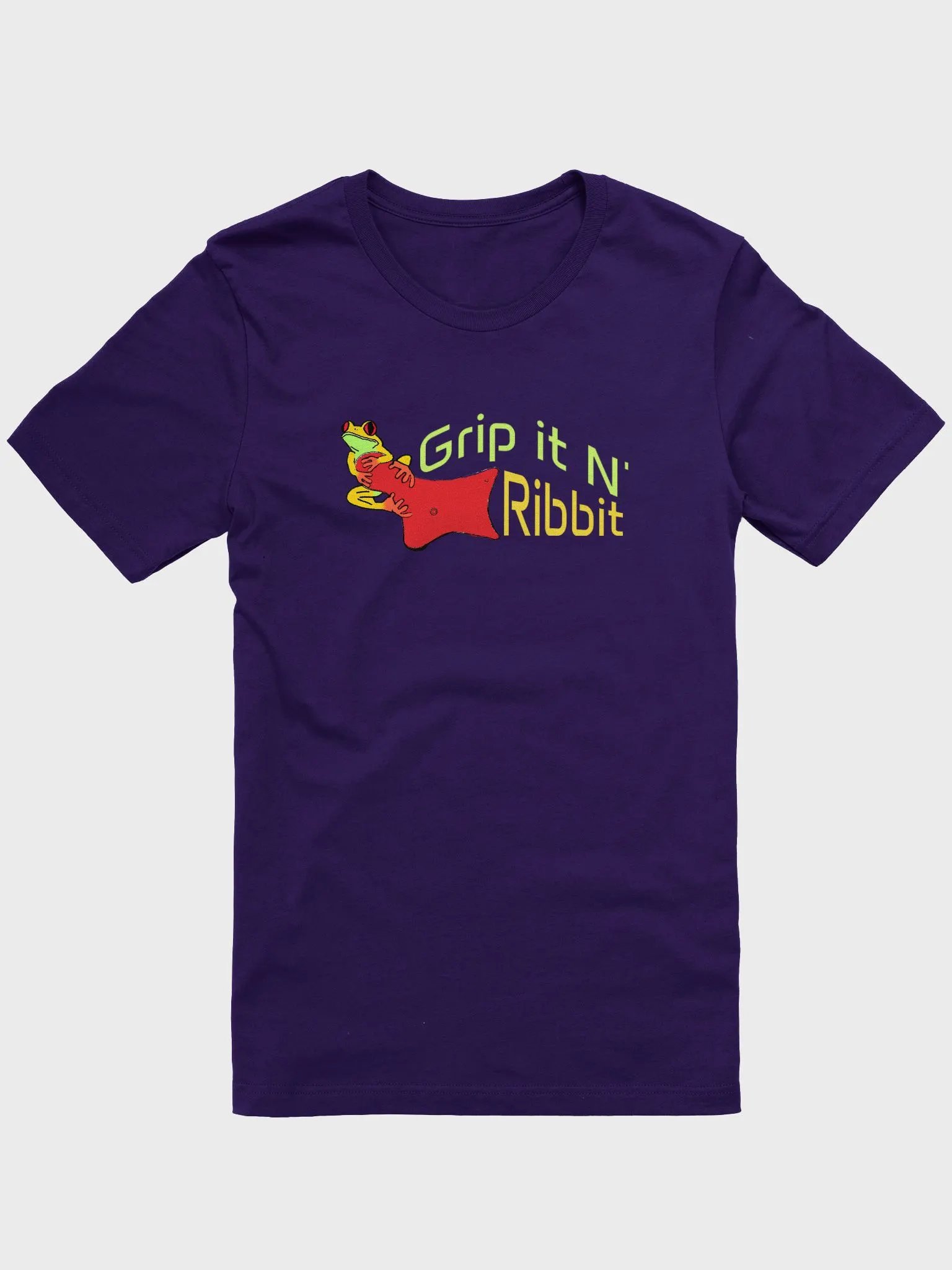 Grip it N' Ribbit - Climbing T-Shirt product image (1)