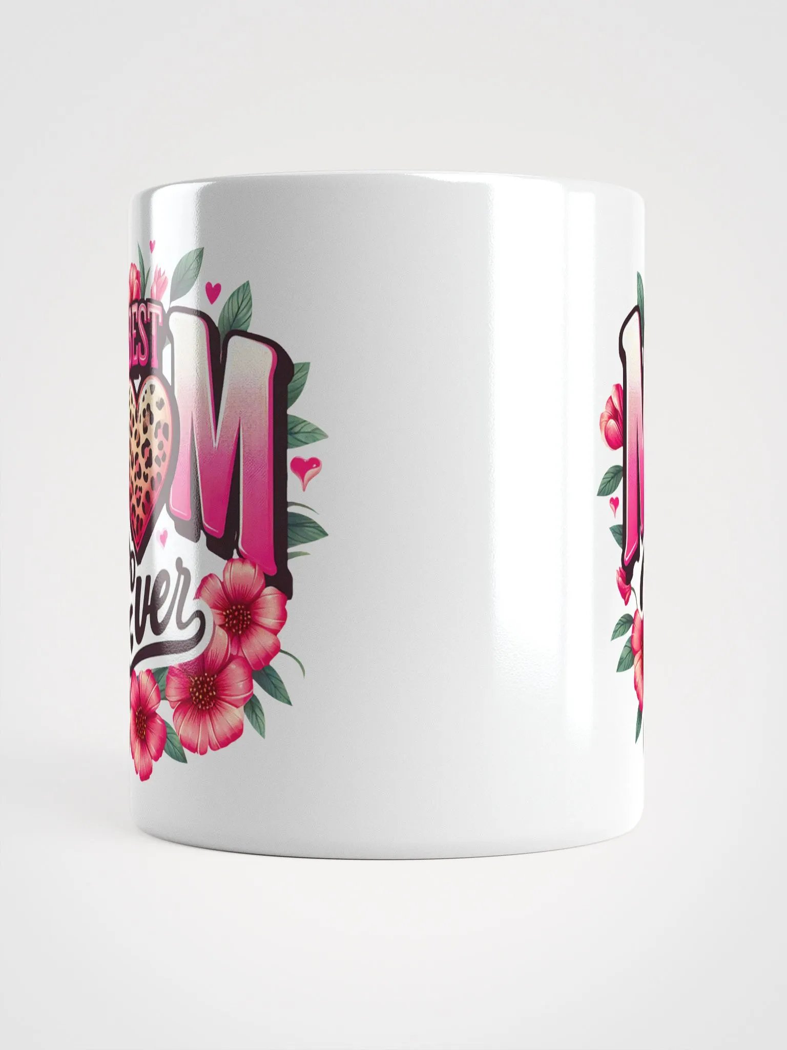 Leopard Heart Best Mom Ever Mug product image (5)