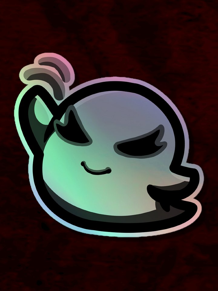 HEY Hallowgraphic Sticker product image (1)