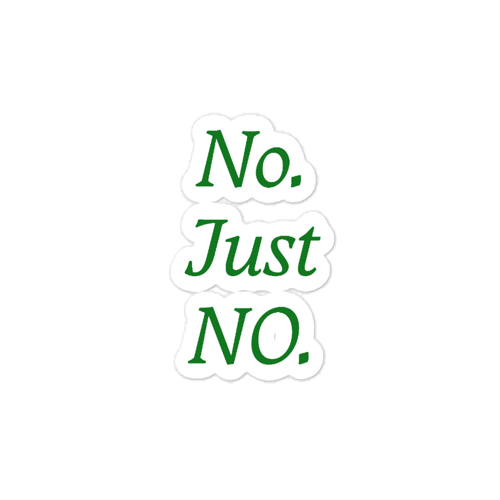 No Quote Sticker product image (1)