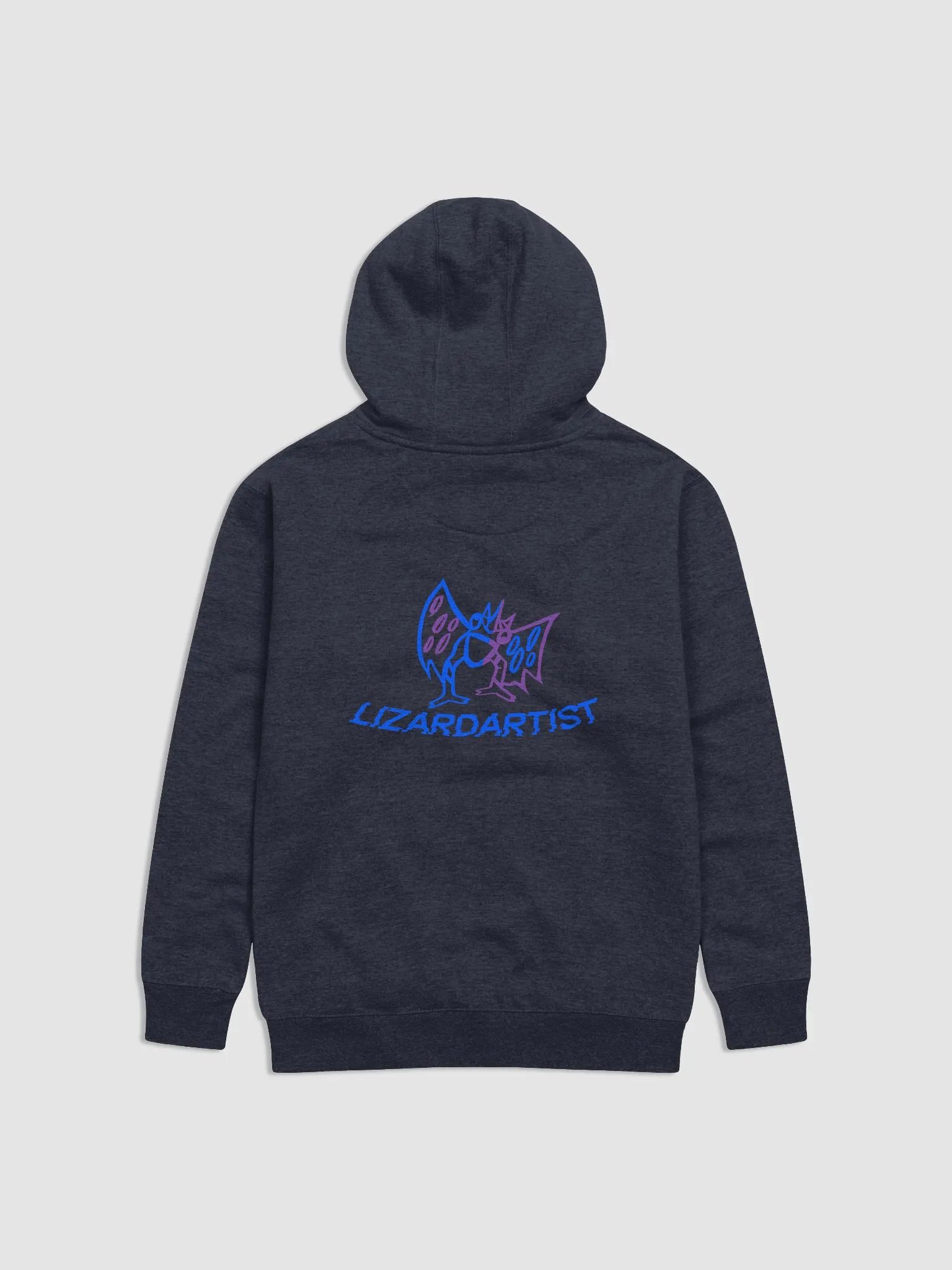 Glitched Midnight LizardArtist Hoodie product image (3)