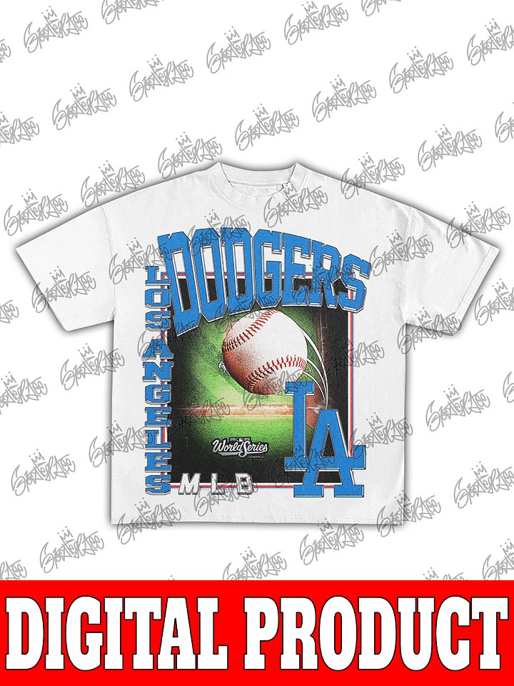 Los Angeles Dodgers Vintage World Series Bootleg Graphic product image (2)