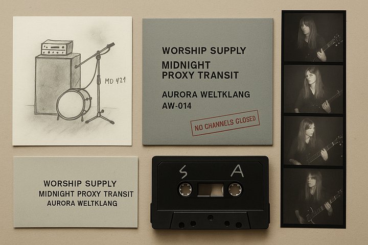 AW-014: WORSHIP SUPPLY - Midnight Proxy Transit (Digital Album - FLAC & 320 kbps MP3) product image (2)