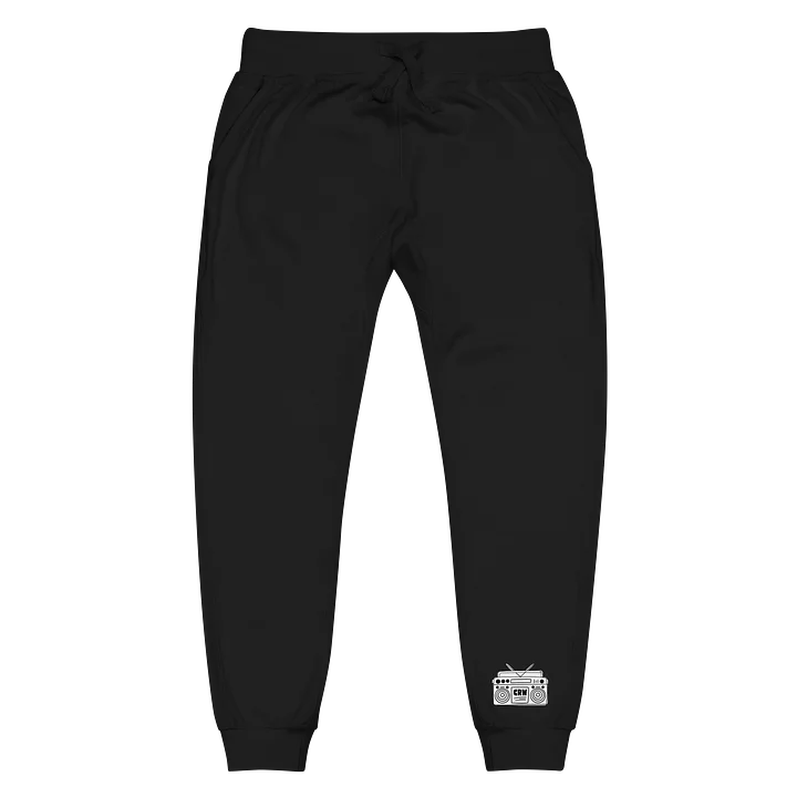 The "Boombox" Slim-Fit Joggers - Retro 90s Graphic Training Pants product image (1)