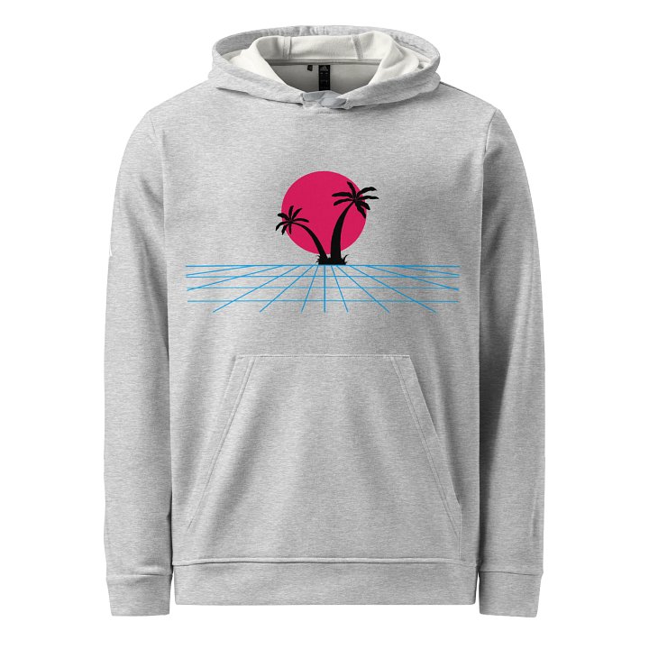Retro Sun Palm Trees Hoodie product image (1)