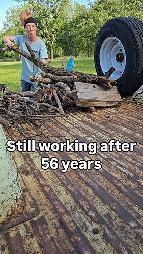 The '70 still earns its keep after all these years! 💪😎 What did your truck do for you today? #c10 #trucks #worktruck #shoptru...