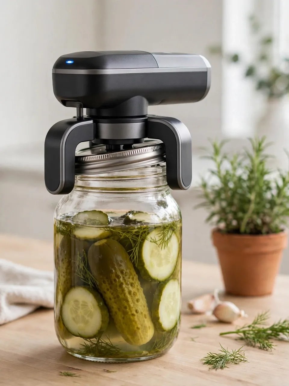 Electric Jar Opener — Opens Any Jar With One Touch product image (3)