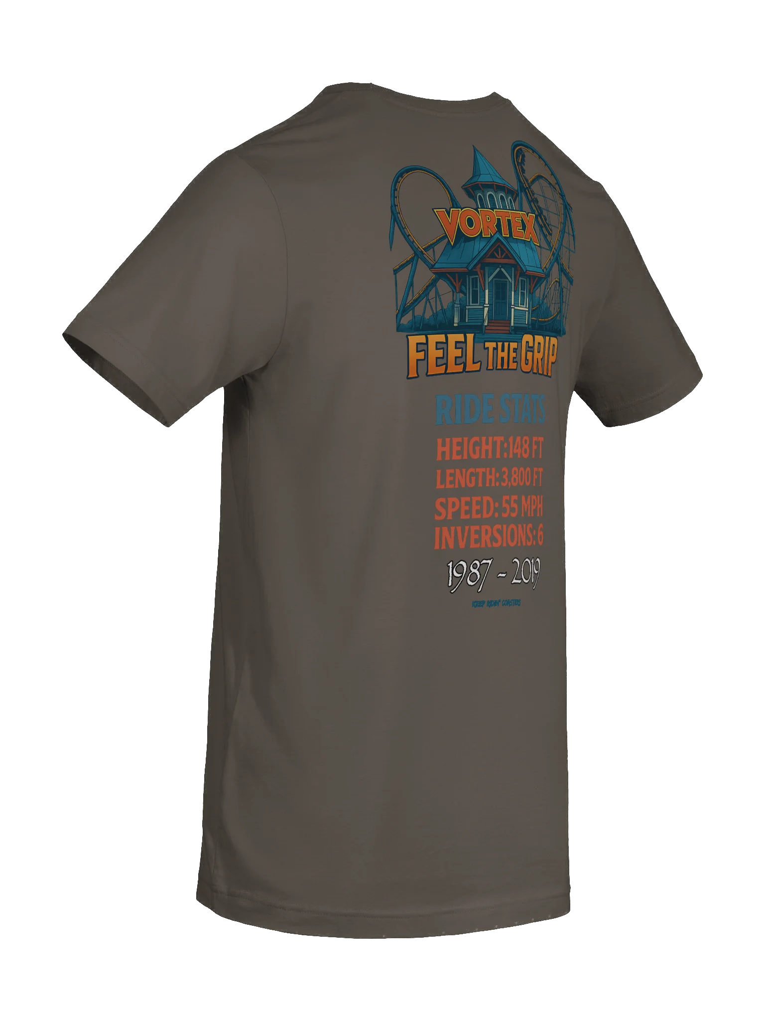 Vortex Feel the Grip T-Shirt product image (10)