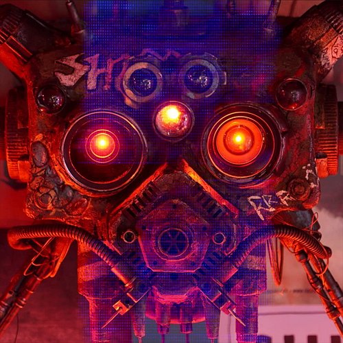 NEW TRANSMISSION: @voivodofficial inspired military droid, XD-1. Hit the bio link for the making of video #voivod