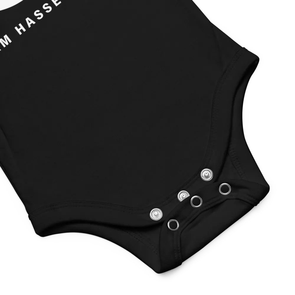 Hasselborg Logo Onesie - Black product image (2)