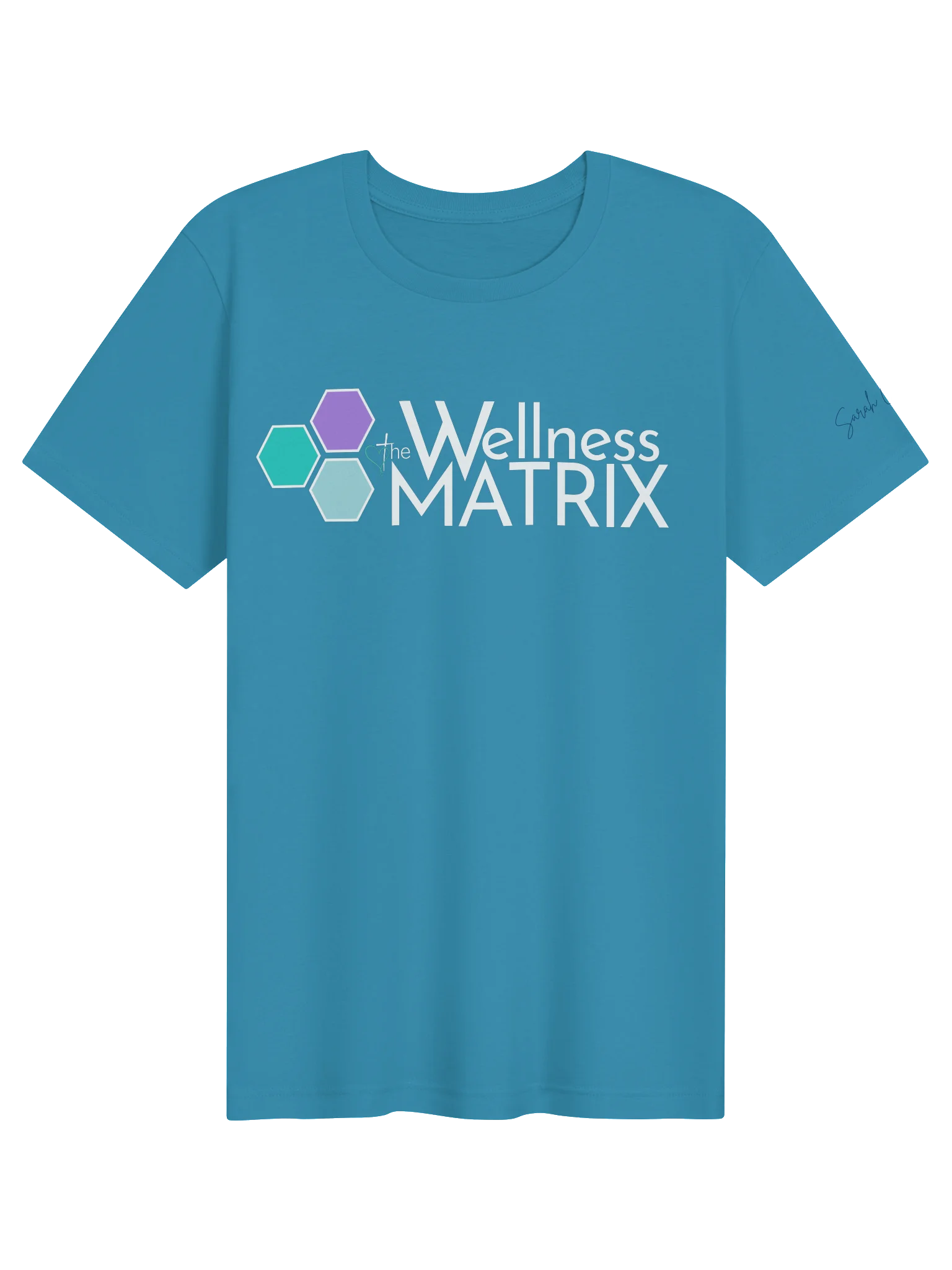 The Wellness Matrix Blue Tee Collection product image (2)