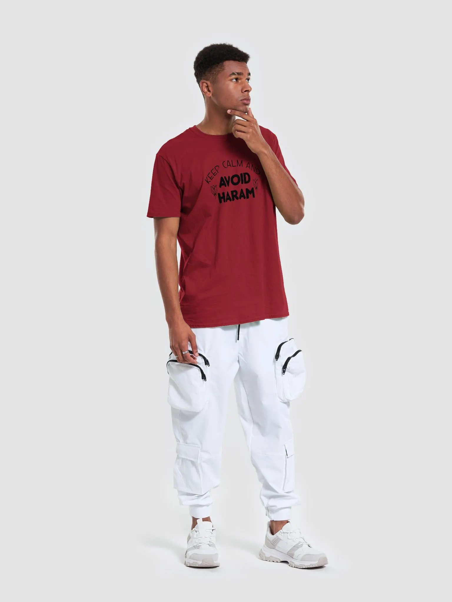 Keep Calm and Avoid Haram Unisex T-Shirt product image (3)