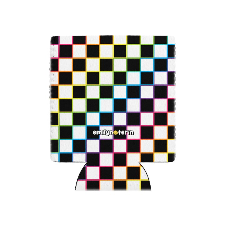 Rainbow Checkered Coozie product image (2)