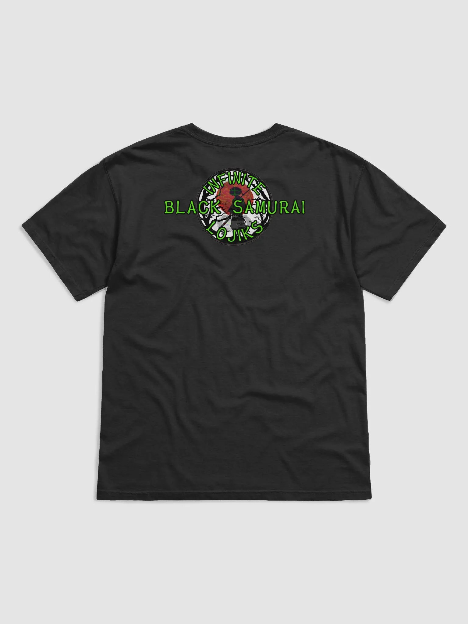Black Samurai Tee Green product image (10)