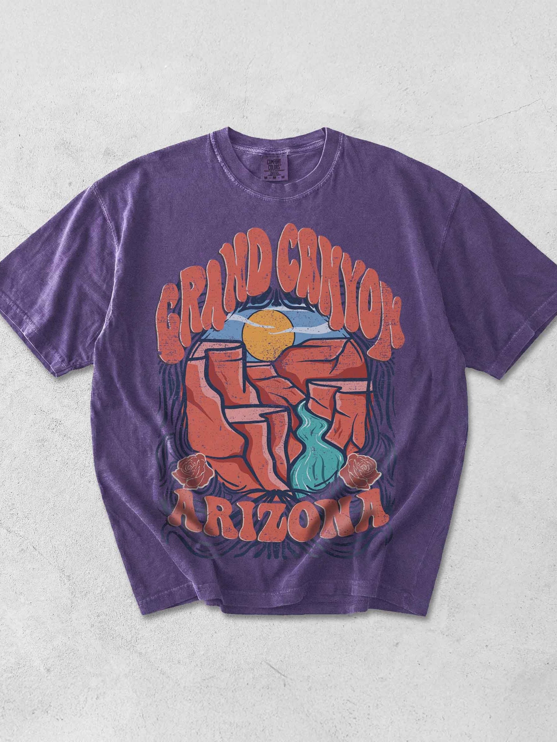 Grand Canyon Arizona Shirt – Vintage Desert Canyon Sunset Retro Travel Tee product image (1)
