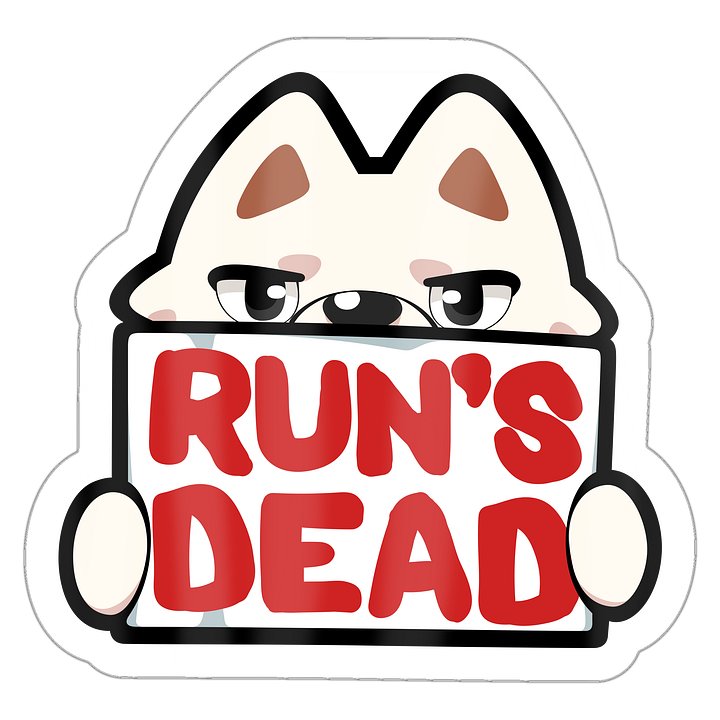 PRE ORDER - Run's Dead Keychain product image (1)
