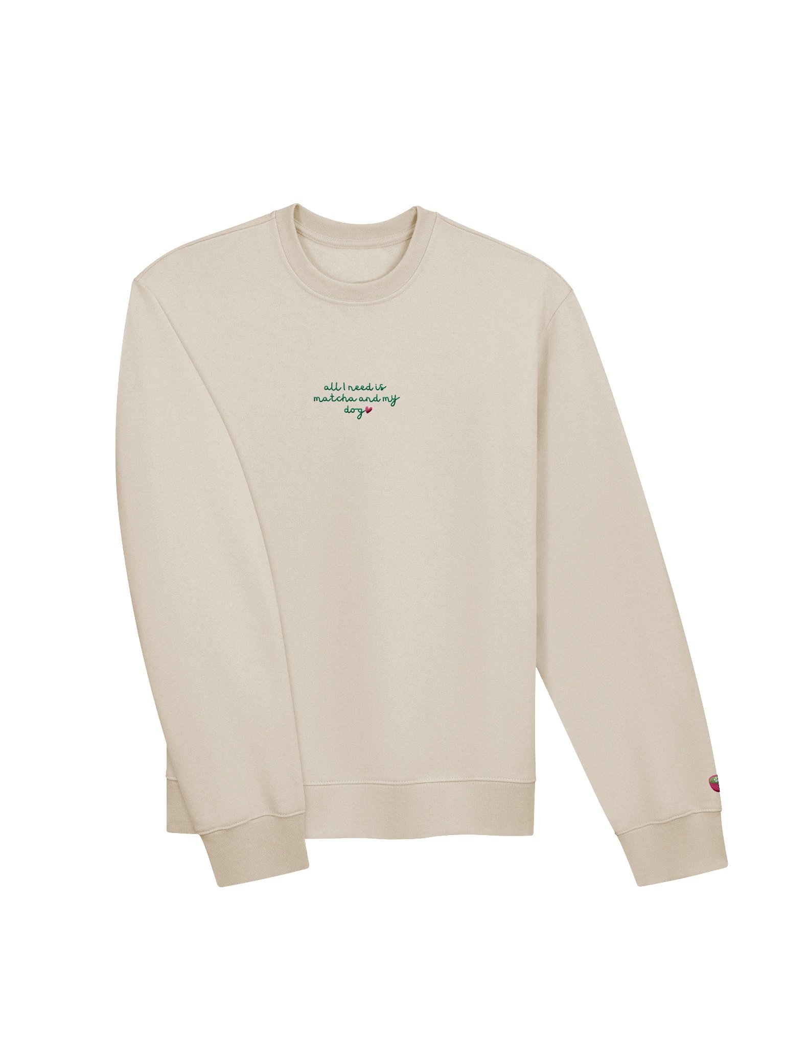 All I need is Matcha and my dog Sweatshirt product image (5)