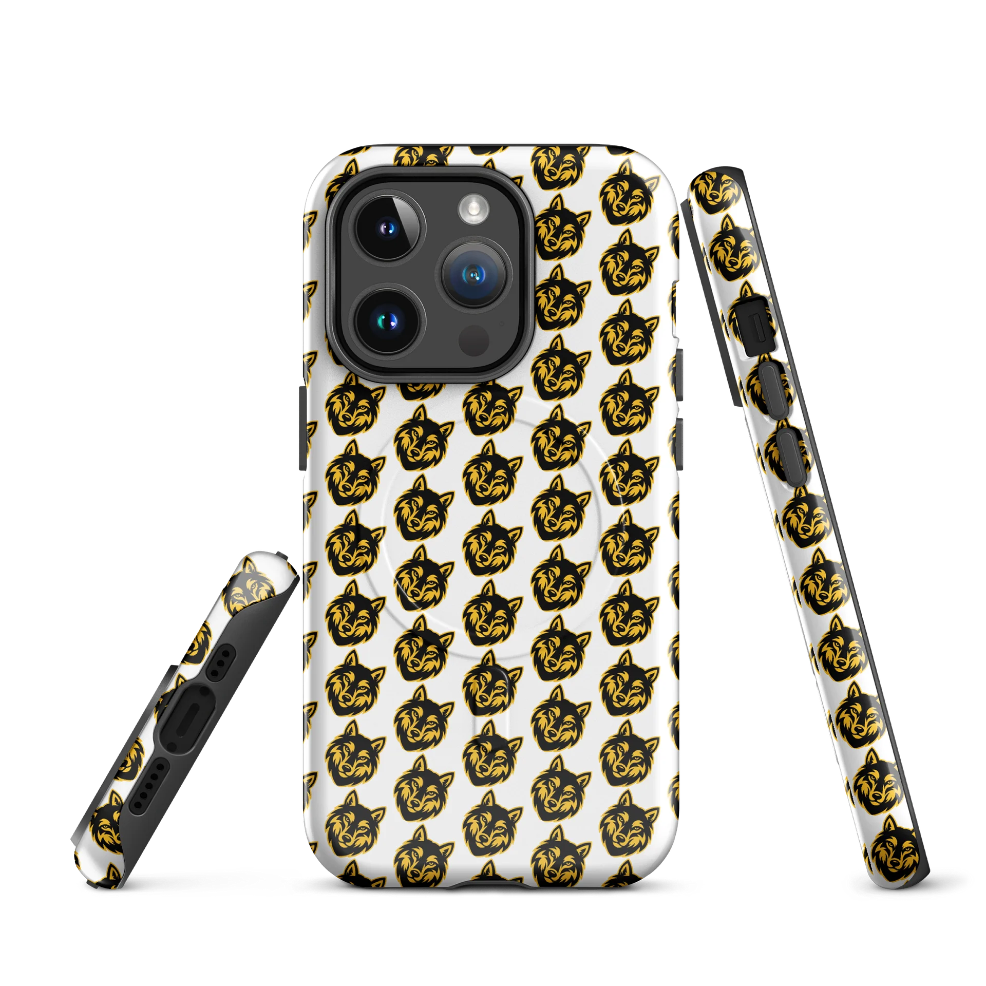 KWP Wolf Head iPhone Case (For iPhone 14-17, pro, and pro max models) product image (1)