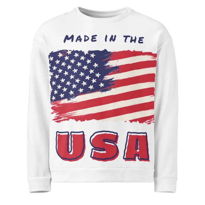 Patriotic Pride All-Over Sweatshirt product image (1)