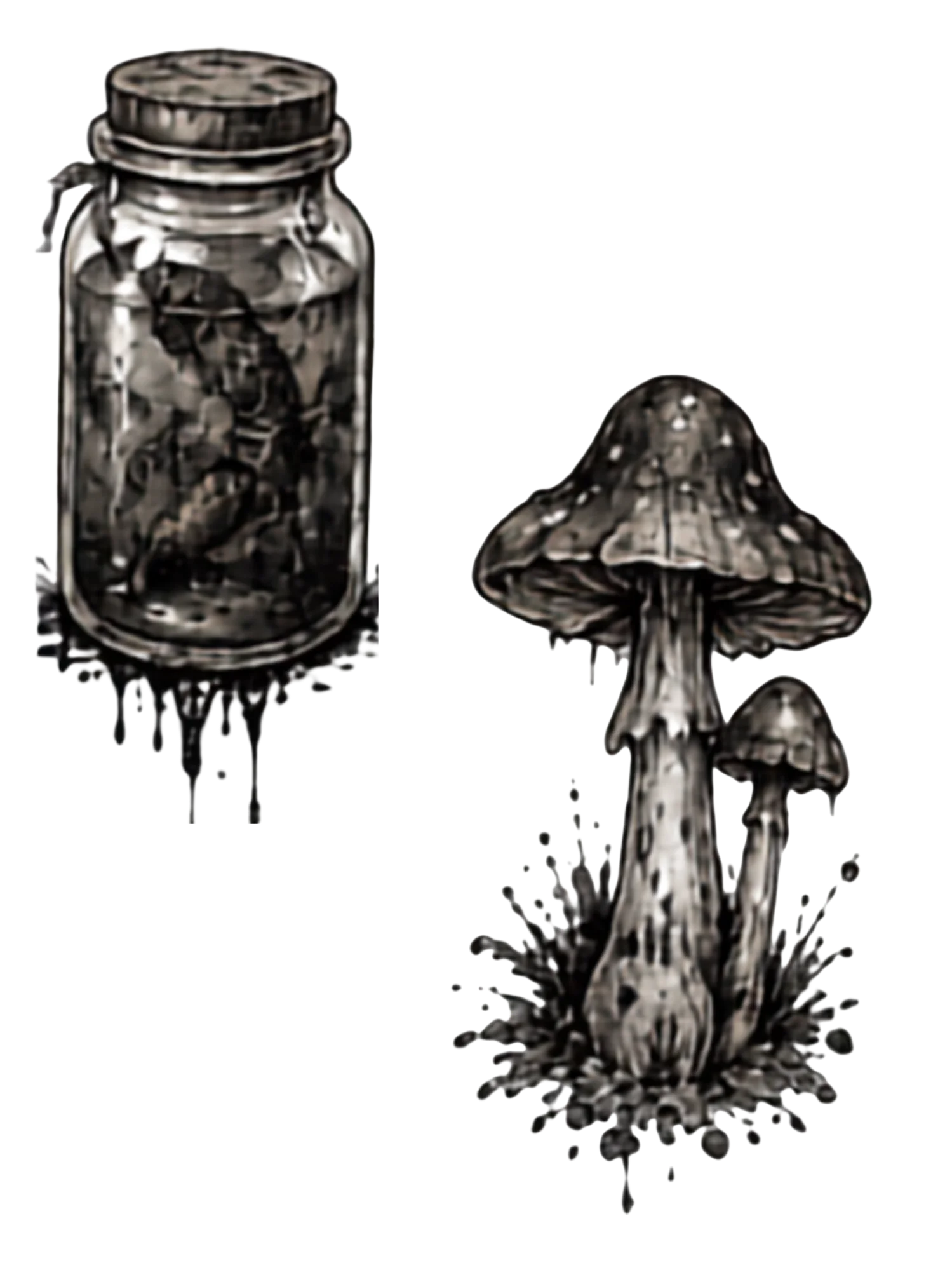 REAL ROT: Rotten Underground Music Promo Kit — 10 Poster Templates + 41 PNG Objects product image (12)