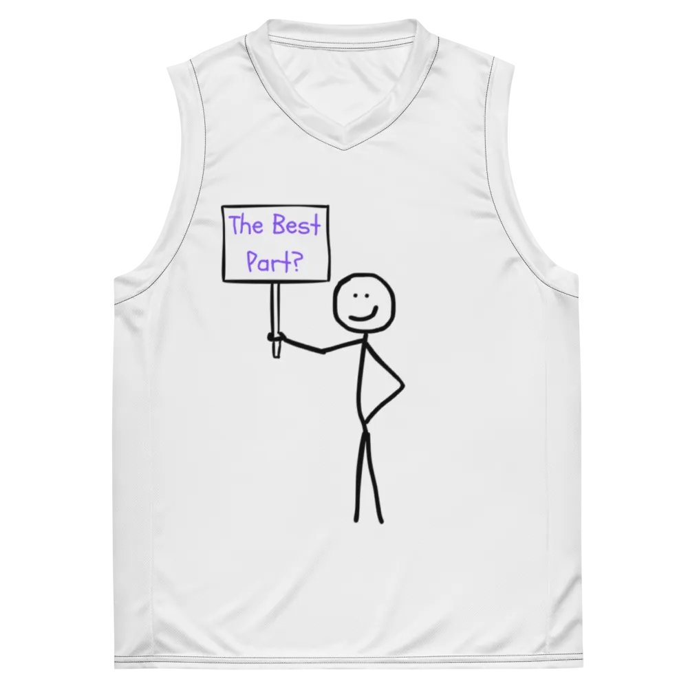 The Best Part Basketball Jersey product image (2)