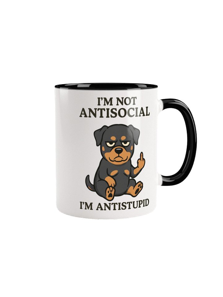 Sassy Rottweiler Ceramic Mug product image (1)