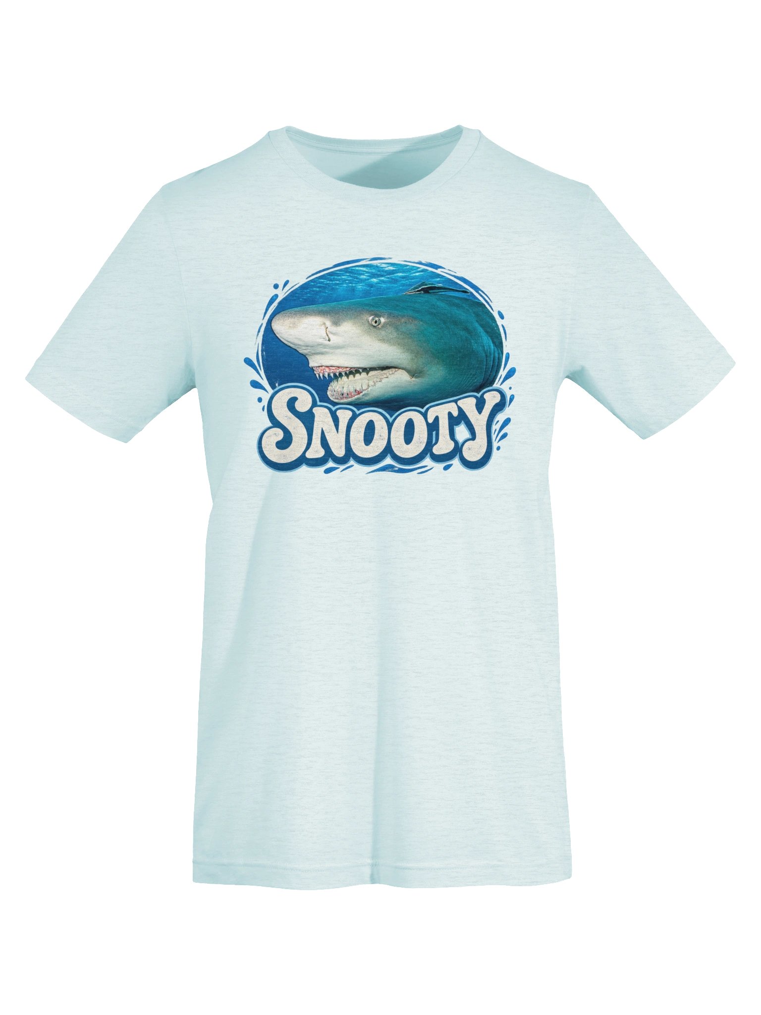Snooty Shark Unisex Blue Tee product image (5)
