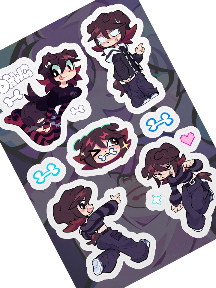Velvet Sticker Sheet product image (2)