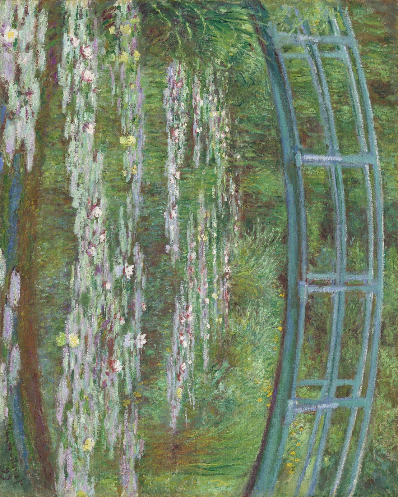 Monet, The Japanese Footbridge — Fine-Art Poster product image (1)