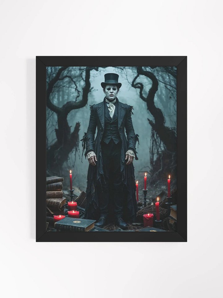 The Librarian of the Forgotten Grove Framed Print product image (4)