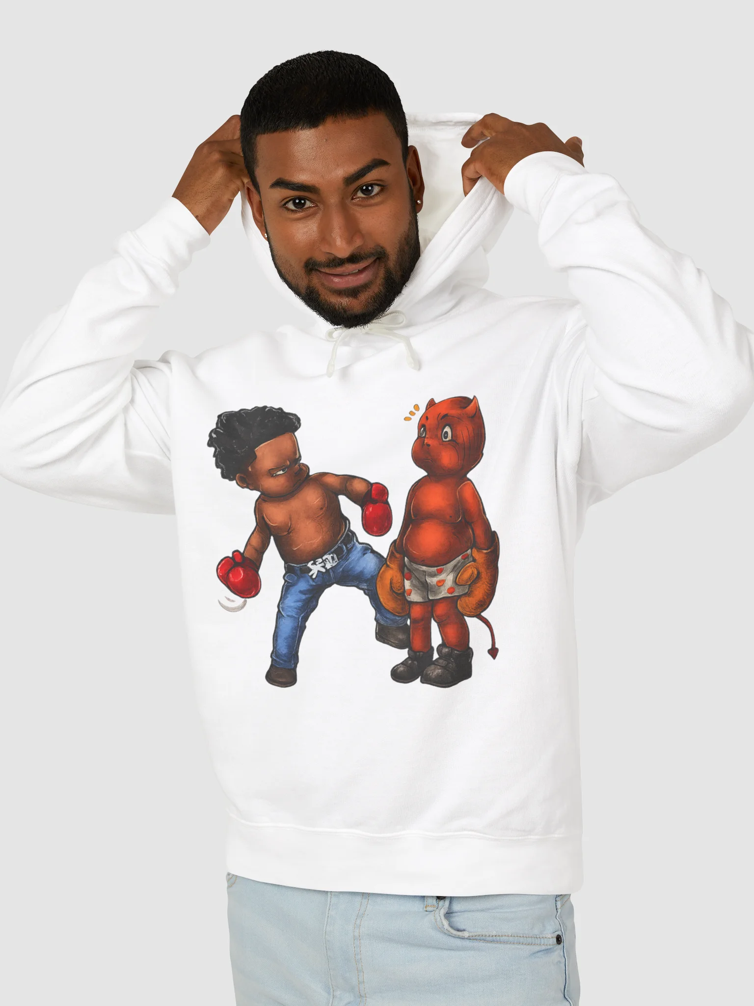 Punch the Devil Hoodie product image (3)